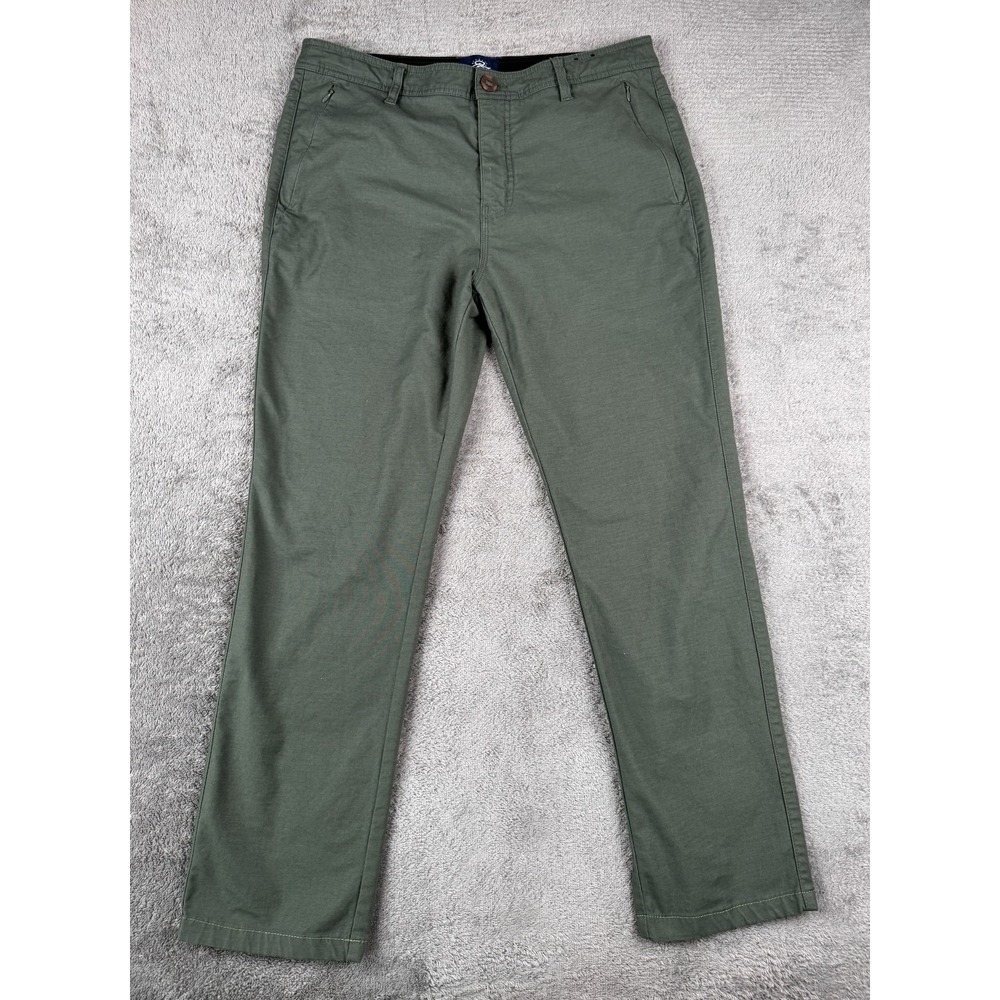 Rip Curl Men's Pants Size 33 Olive Green The Search Chino Straight